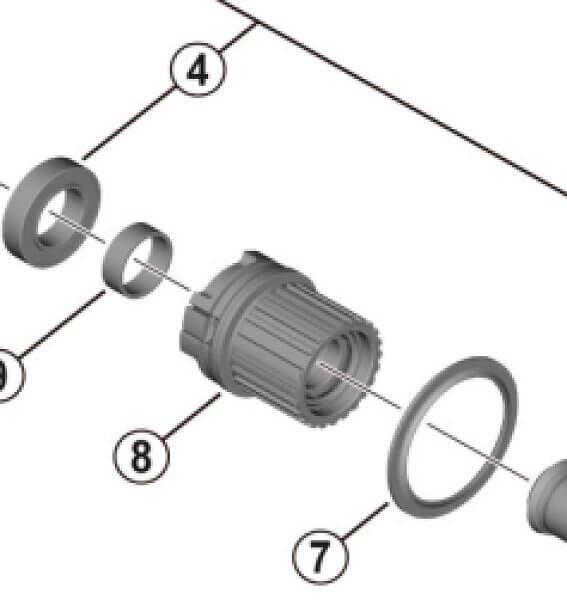Shimano Micro Spline Kassettavdragare MT410