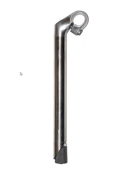 BikePartner Styrstång Silver Alu 40mm/300mm ø25.4mm Styre 25,4mm