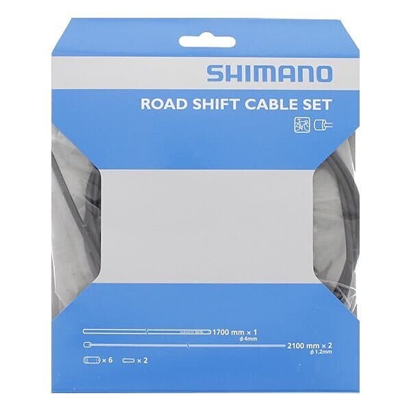 Shimano Racer växelvajer set svart