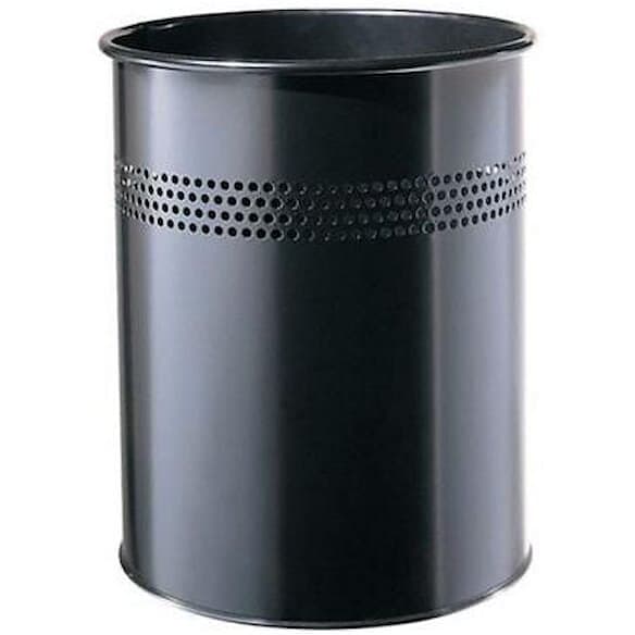 Twinco Papperskorg 15L svart