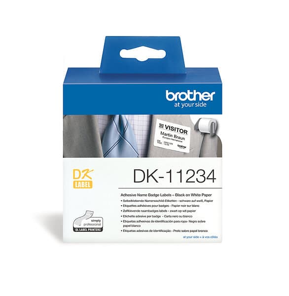 Brother Etikett DK11234 86x60 mm 260/FP