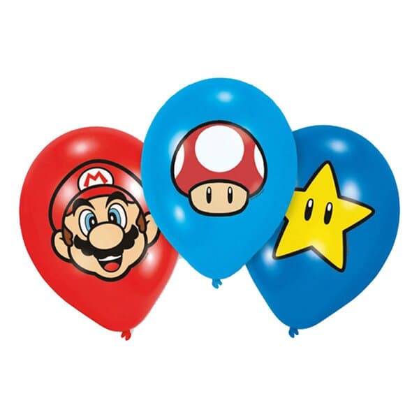 Ballonger Super Mario 6-pack