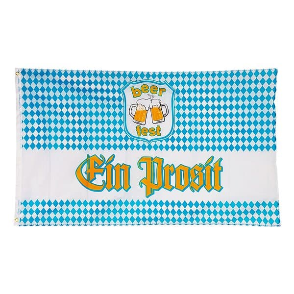 Flagga Oktoberfest Ein Prosit 150 x 90 cm