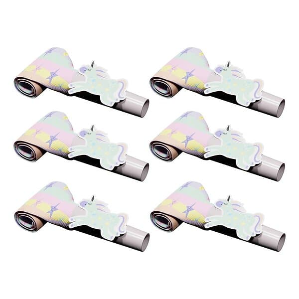 Blåsormar Unicorns & Rainbows 6-pack