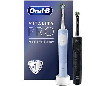 Oral-B Vitality Pro Duo-pack Black/Blue D103