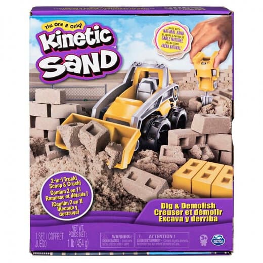 Kinetic Sand Dig & Demolish Set