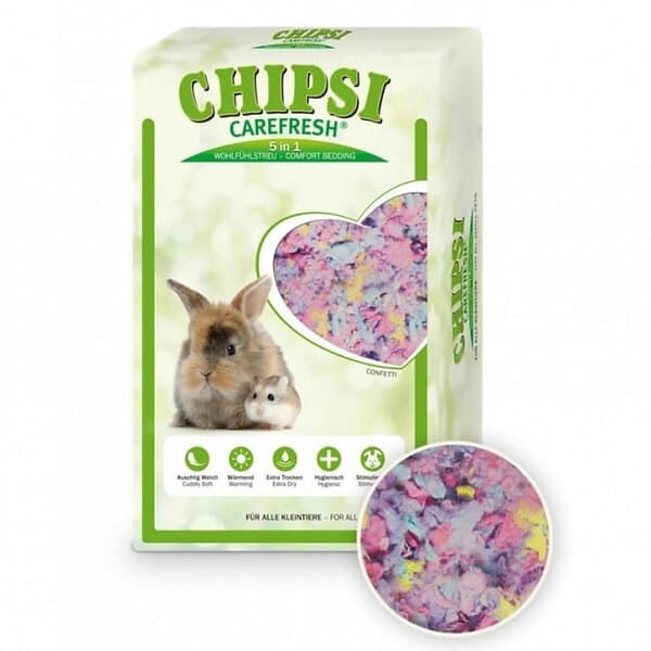 Chipsi CareFresh Konfetti Burströ (10l 1kg)