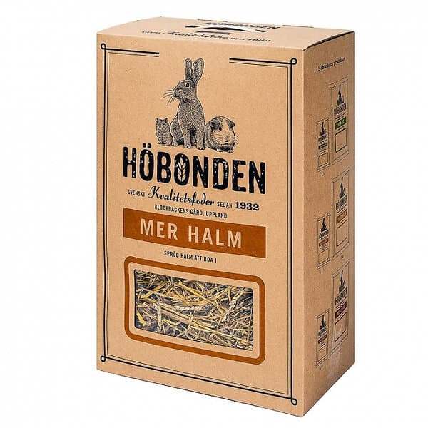 Höbonden Mer Halm 3kg