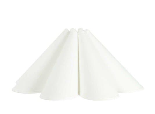 Carolin blomma skärmar vit (27cm)