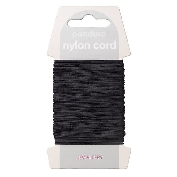 Panduro Hobby Nylontråd 0,5 mm svart 40 m