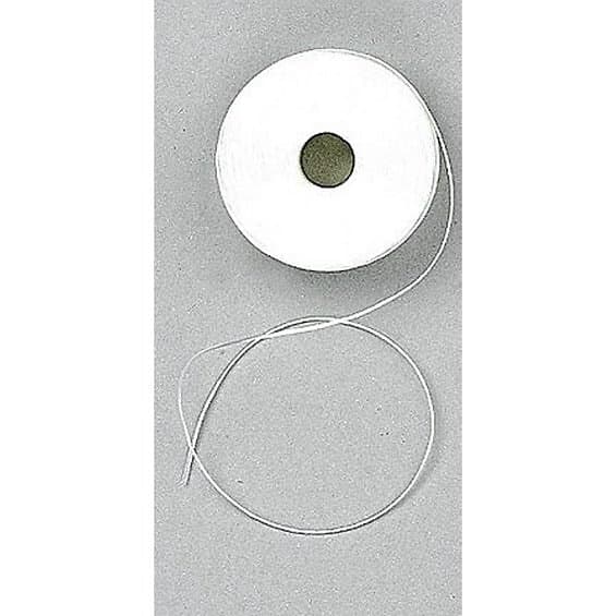Panduro Hobby Pärltråd vit 0,5 mm 48 m