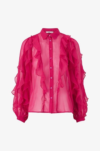 Ellos Chiffon Ruffle Blouse (Dam)
