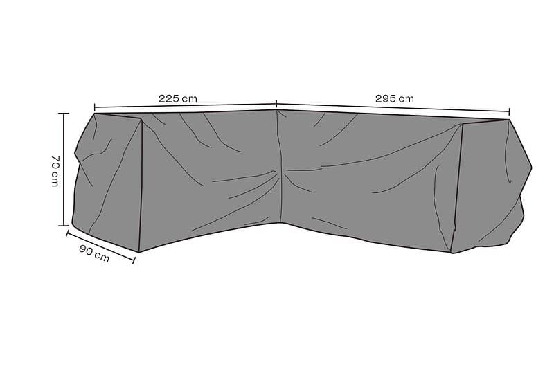 Brafab Möbelskydd (Andas) Till hörnsoffa 295-225 x 90 x 70 cm