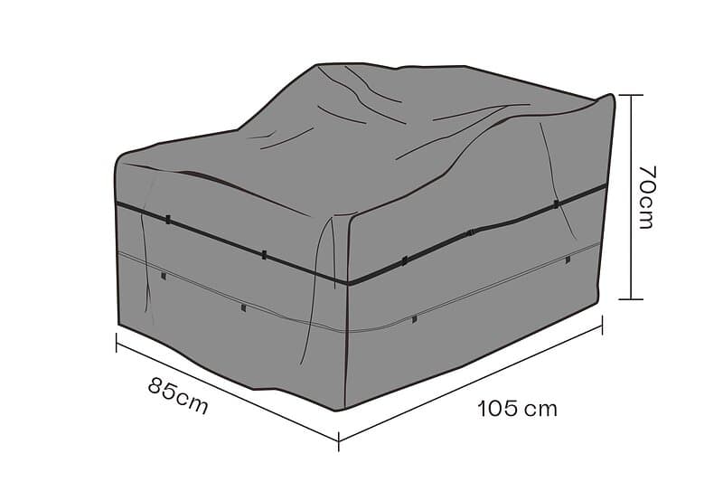 Brafab Möbelskydd (Andas) Till fåtölj 85 x 105 x 70 cm