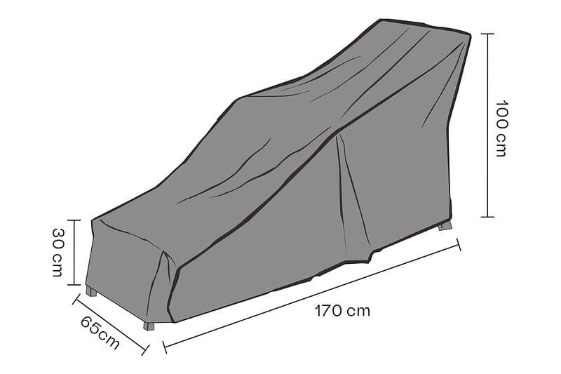 Brafab Möbelskydd (Andas) Till däckstol 170 x 65 x 100-30 cm