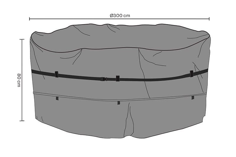 Brafab Möbelskydd (Andas) Till matgrupp 300 x 80 cm