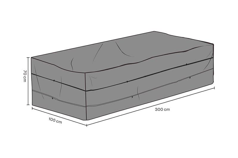 Brafab Möbelskydd (Andas) Till soffa 300 x 105 x 70 cm