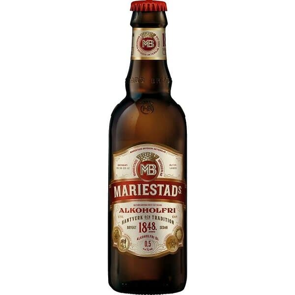 Mariestads Alkoholfri Öl 0,5% 33cl