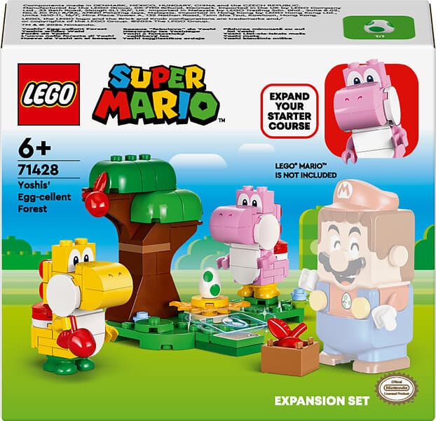 LEGO Super Mario 71428 Yoshis' Egg-cellent Forest Expansion Set