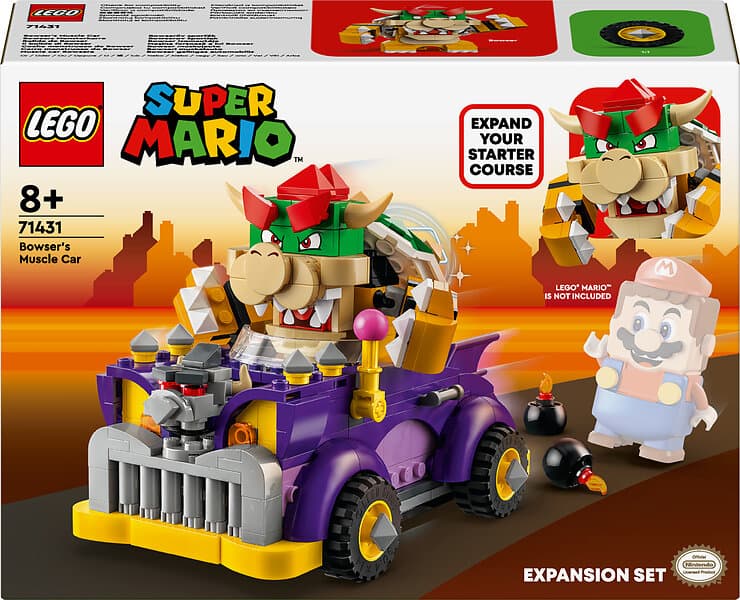 LEGO Super Mario 71431 Bowser's Muscle Car Expansion Set