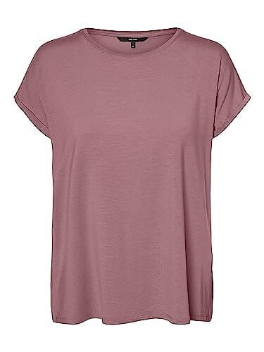 Vero Moda dam Tröja Vmava Plain Ss Top