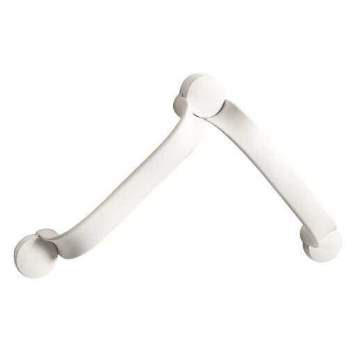 Etac Flex stödhandtag, 60 cm (2x30 cm), till limning, vit