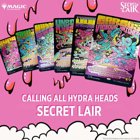 MAGIC WPN Secret Lair Drop Series Calling All Hydra Heads Foil Edition