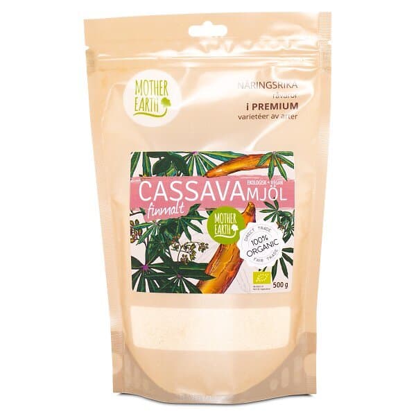 Mother Earth Cassavamjöl Finmalt EKO 500g