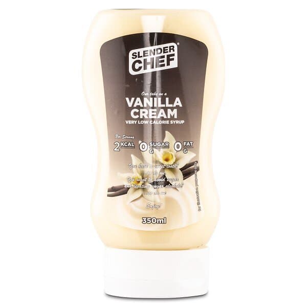 Slender Chef Vanilla Cream Syrup 350ml