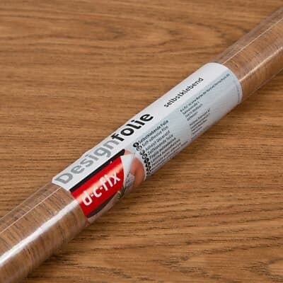 D-C-Fix Light Oak Sticky 67.5cm x 2m Plastic Vinyl Stick Wrap Washable 3468017