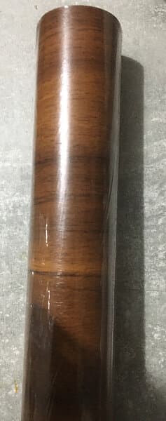 D-C-Fix Stickyback X Vinyl Film Wrap Fablon Walnut Woodgrain Golden Self Adhesive Makeover Back 2m Plastic3468021 1m