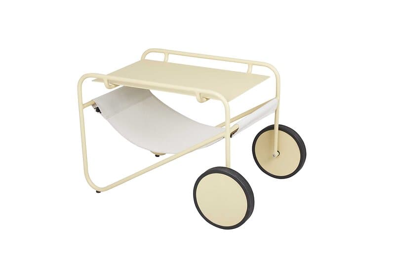 Brafab Poul sidobord Lemon/offwhite