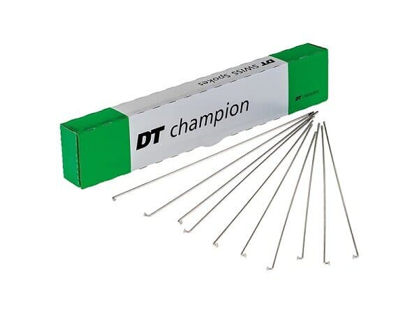 DT Swiss Champion Eger 2,34mm J-Bend Silver Ekerlängd 214 mm