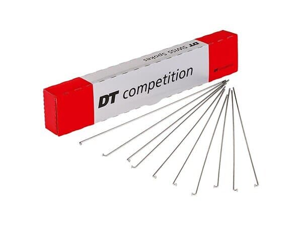 DT Swiss Competition 2,0/1,8 295mm silver ekrar