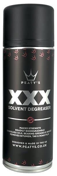 Peaty's XXX Solvent Degreaser 400ml Aerosol