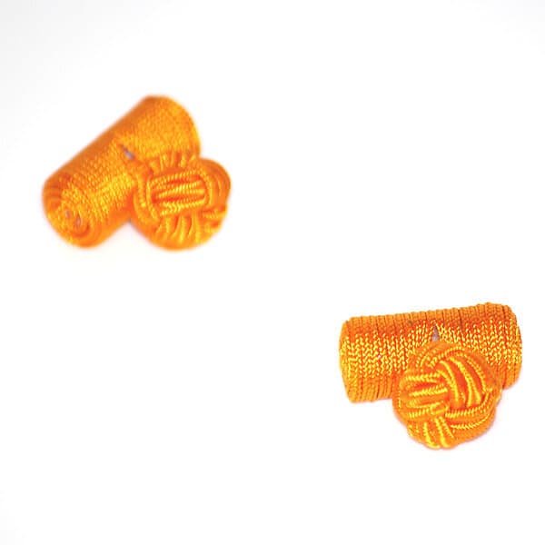 Orange Manschettknopar cylinder