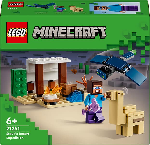 LEGO Minecraft 21251 Steve's Desert Expedition