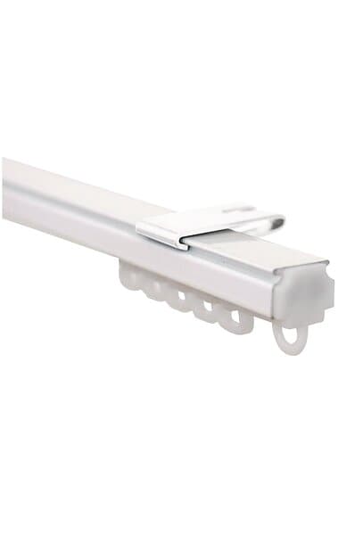 Hasta Home Gardinskena U-skena 100 cm Vit
