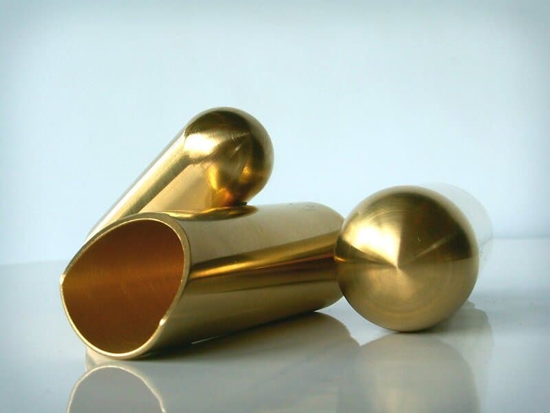 Slide The Rock Polished Brass Balltip – Medium