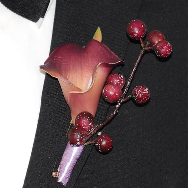 Corsage Lilja Lila
