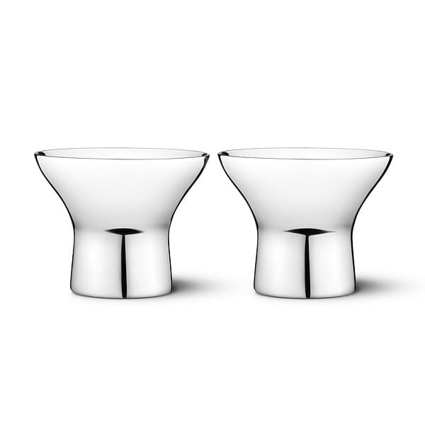 Georg Jensen Alfredo äggkopp 5cm 2-pack