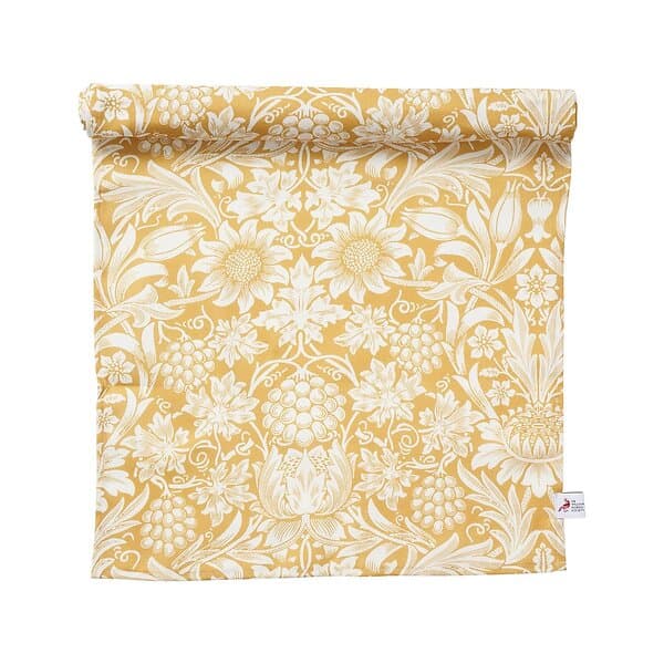 Klippan Yllefabrik Sunflower tyg Golden