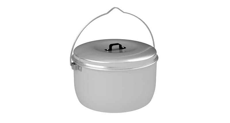Trangia Lägerkittel med Lock 4,5L för 25-serien