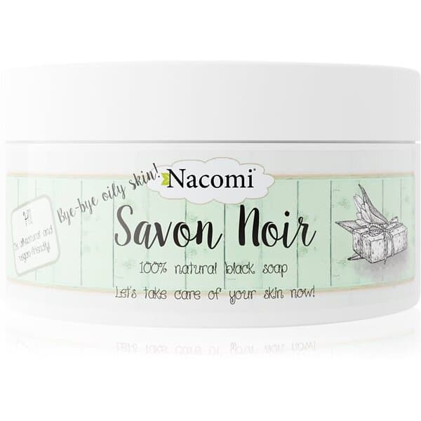 Nacomi Bye-Bye oily skin! Svart tvål för ansikte och kropp 120g female