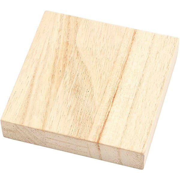 Creativ Company Träplatta till Upphängning 9,6x9,6 cm Kejsarträ 1 st