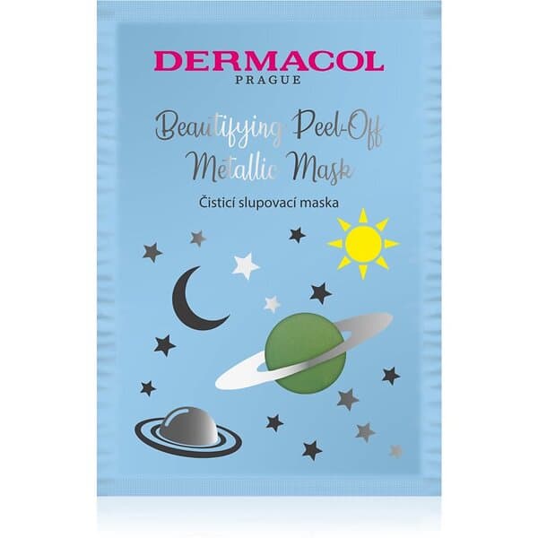 Dermacol Beautifying Peel-Off Metallic Mask För djup rengöring