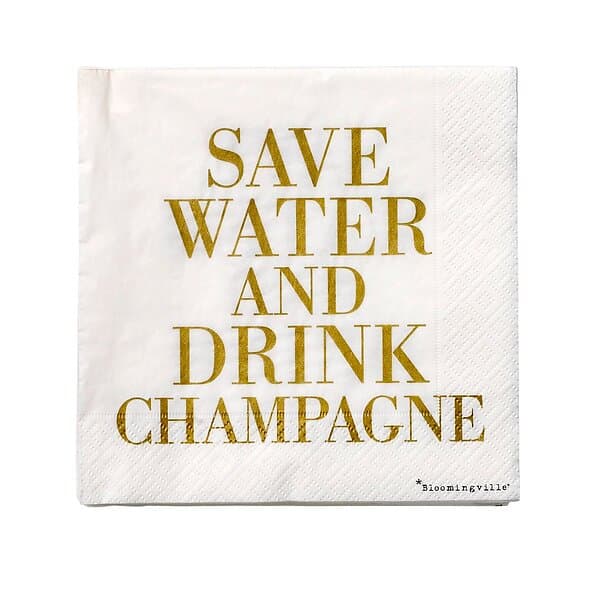 Bloomingville Save water servett 20-pack 33 x cm