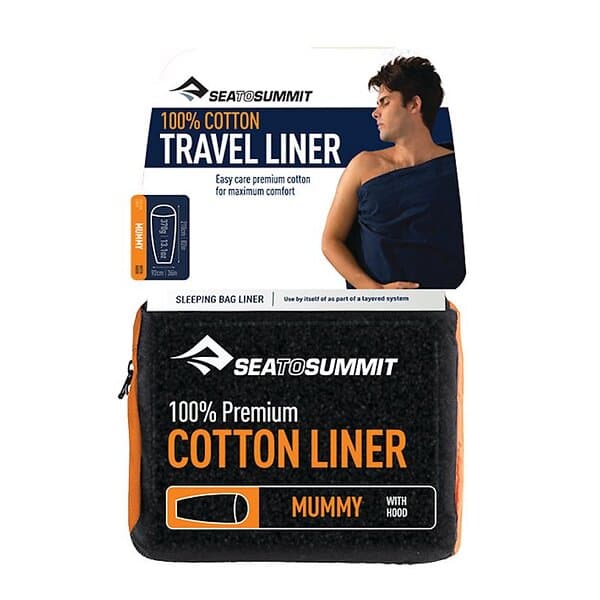 Sea to Summit Sleepliner Cotton Premium Mummy