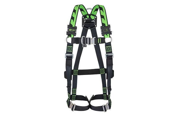 Miller Helsele Stl:XL H-design Duraflex 2 pts Harness w/Auto.