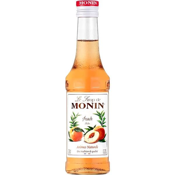 Monin Peach Syrup 25cl